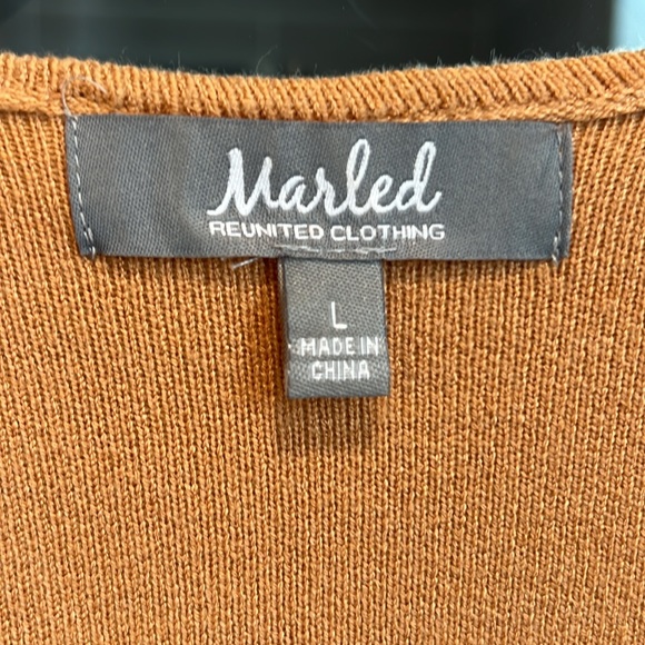 Marled sweater double breasted blazer - Picture 2 of 7